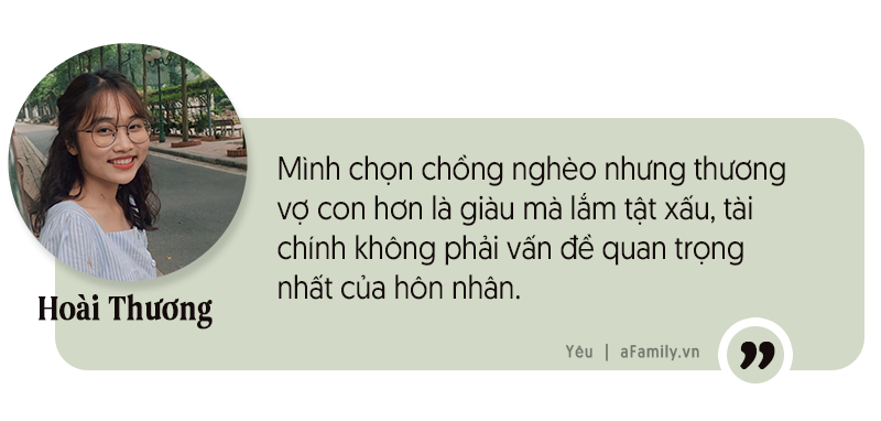 Chọn đàn ông có thu nhập 5 triệu hay 50 triệu: Có những cô gái mẹ bảo phải chọn chồng giàu để cưới nhưng vẫn có nàng thà độc thân còn hơn ôm bực vào người - Ảnh 2.