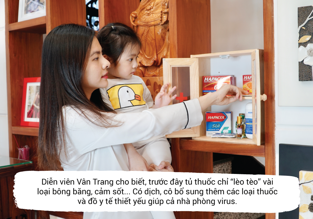 Soi ‘tủ thuốc bảo vệ sức khỏe gia đình’ của các mẹ nổi tiếng - Ảnh 2.
