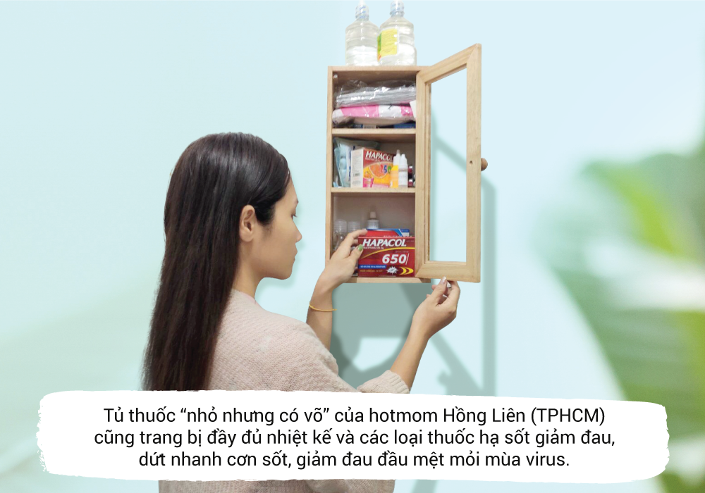 Soi ‘tủ thuốc bảo vệ sức khỏe gia đình’ của các mẹ nổi tiếng - Ảnh 5.