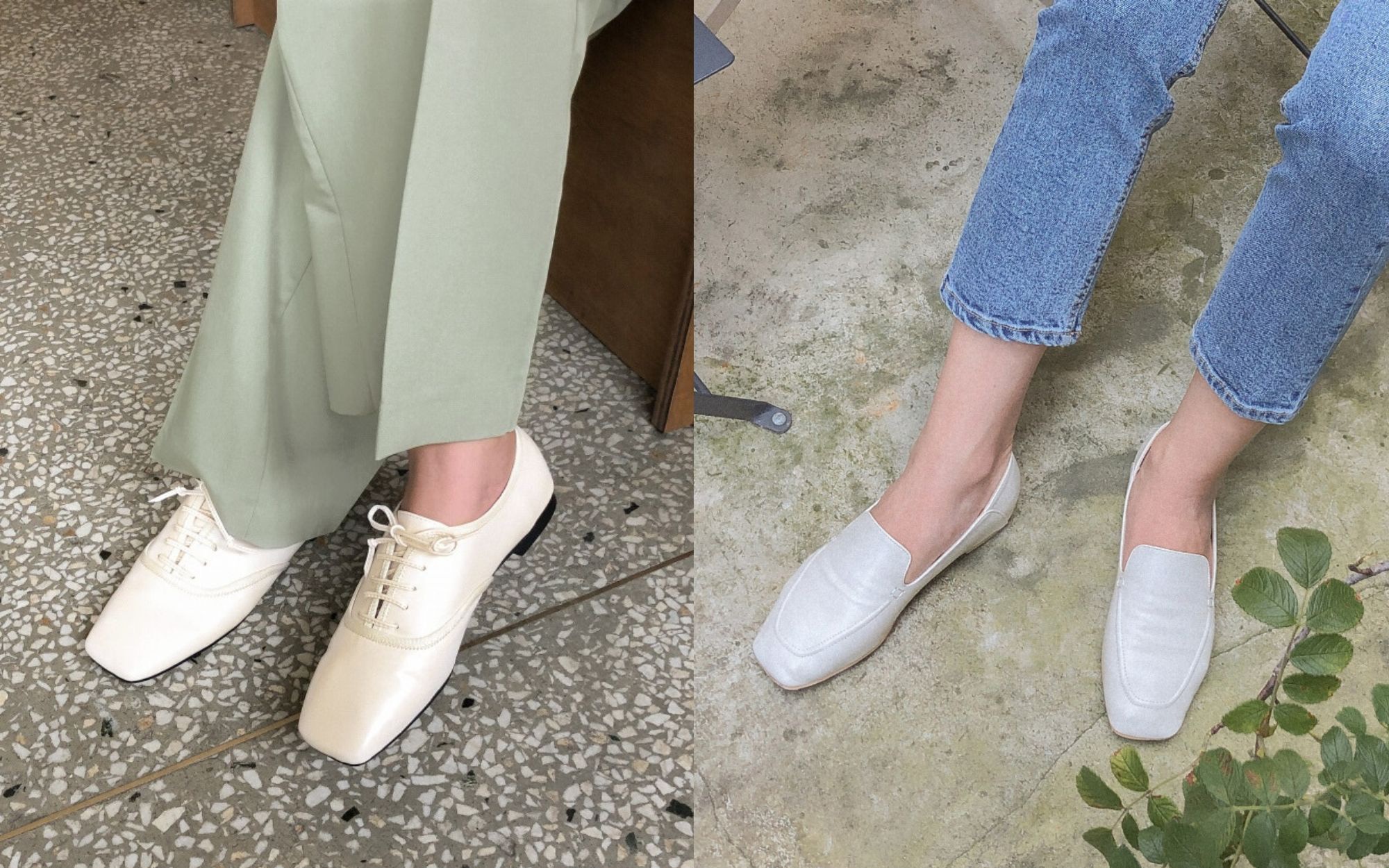 Tạm quên giày nâu/đen đi, muôn kiểu giày trắng mới thực sự