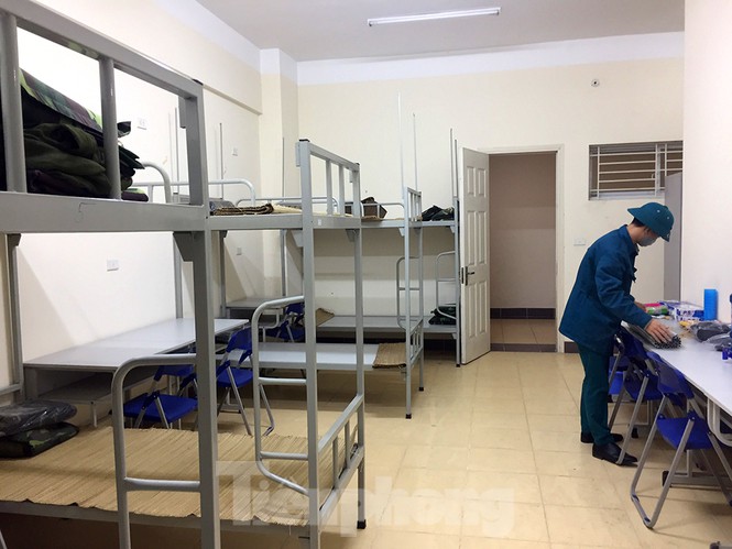 Bên trong khu cách ly có sức chứa 4.000 người ở Hà Nội - Ảnh 1. Bên trong khu cách ly có sức chứa 4.000 người ở Hà Nội - Ảnh 1.