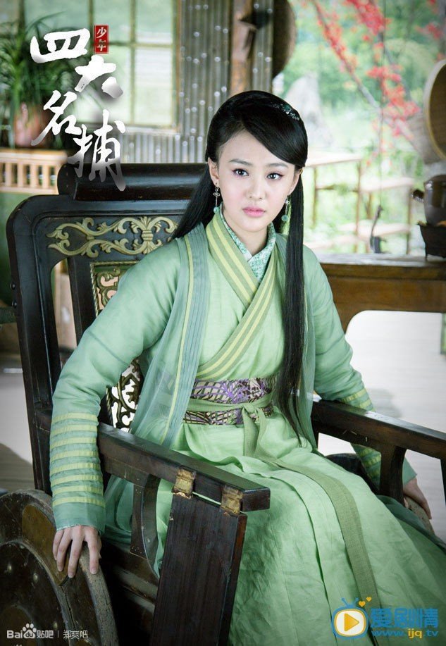 Váy xanh lá rực rỡ: Đường Yên - Dương Mịch - Angelababy là nữ thần, Lưu Thi Thi sinh ra để làm người đẹp cổ trang - Ảnh 8.