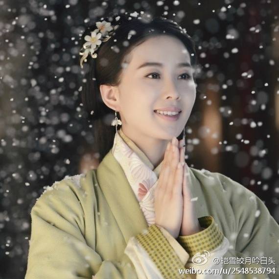Váy xanh lá rực rỡ: Đường Yên - Dương Mịch - Angelababy là nữ thần, Lưu Thi Thi sinh ra để làm người đẹp cổ trang - Ảnh 10.