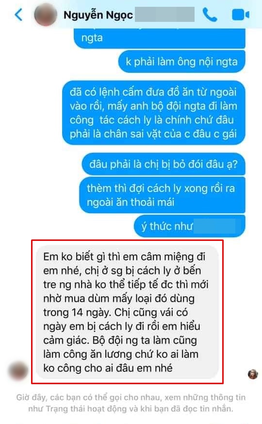 Nữ tiếp viên hàng không bị dân mạng gạch đá rào rào vì nhờ cán bộ khu cách ly mua hộ ổi, mận, xoài ăn vặt, bắt người khác &quot;câm miệng&quot; khi bị nhắc nhở - Ảnh 5.