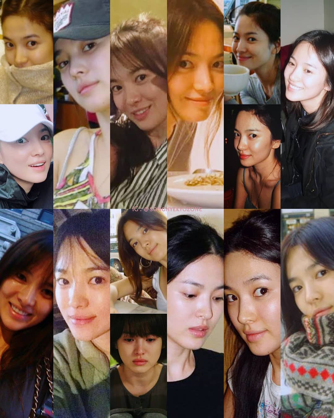 Nhìn tuyển tập ảnh mặt mộc ít son phấn của Song Hye Kyo, người ta sẽ biết nhan sắc của cô &quot;thần thánh&quot; đến độ nào - Ảnh 3.