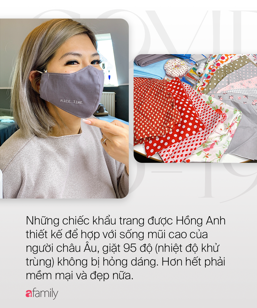 Bị đóng cửa vì Covid-19, chủ tiệm nail người Việt dành 12 tiếng mỗi ngày may khẩu trang tặng y bác sĩ và viện dưỡng lão tại Đức - Ảnh 3.