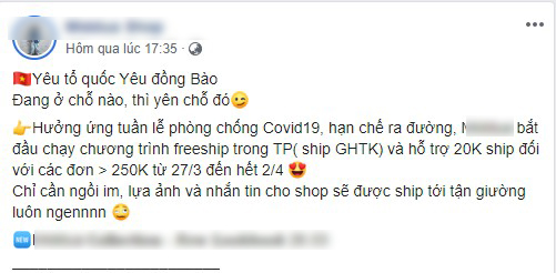 Kinh doanh mùa dịch Covid-19: 