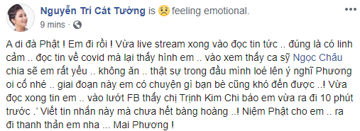 Loạt nghệ sĩ Việt tiếc thương khi Mai Phương qua đời sau 2 năm chống chọi với ung thư - Ảnh 3.