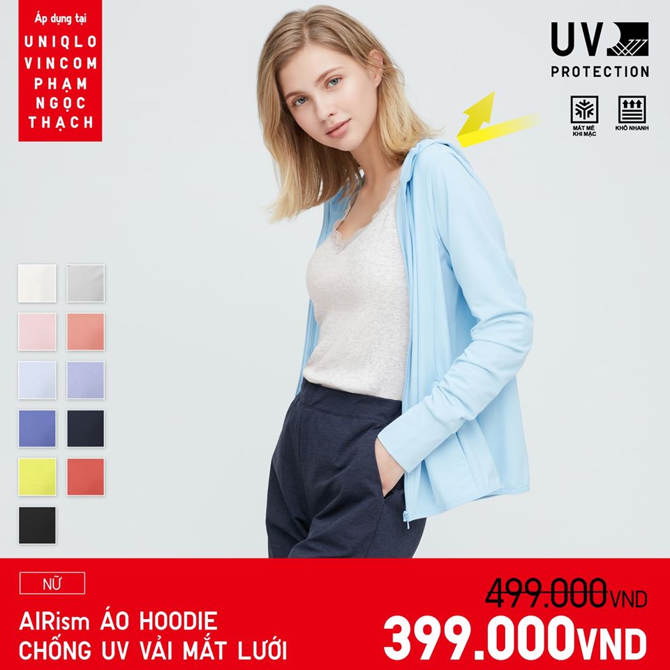 Mua Quần áo chống nắng Uniqlo của Liu Lian Áo khoác nữ di động chống tia  cực tím thoáng khí và không thấm nước 456087 giá 1,328,000 VND trên Taobao,  TMALL, JD,