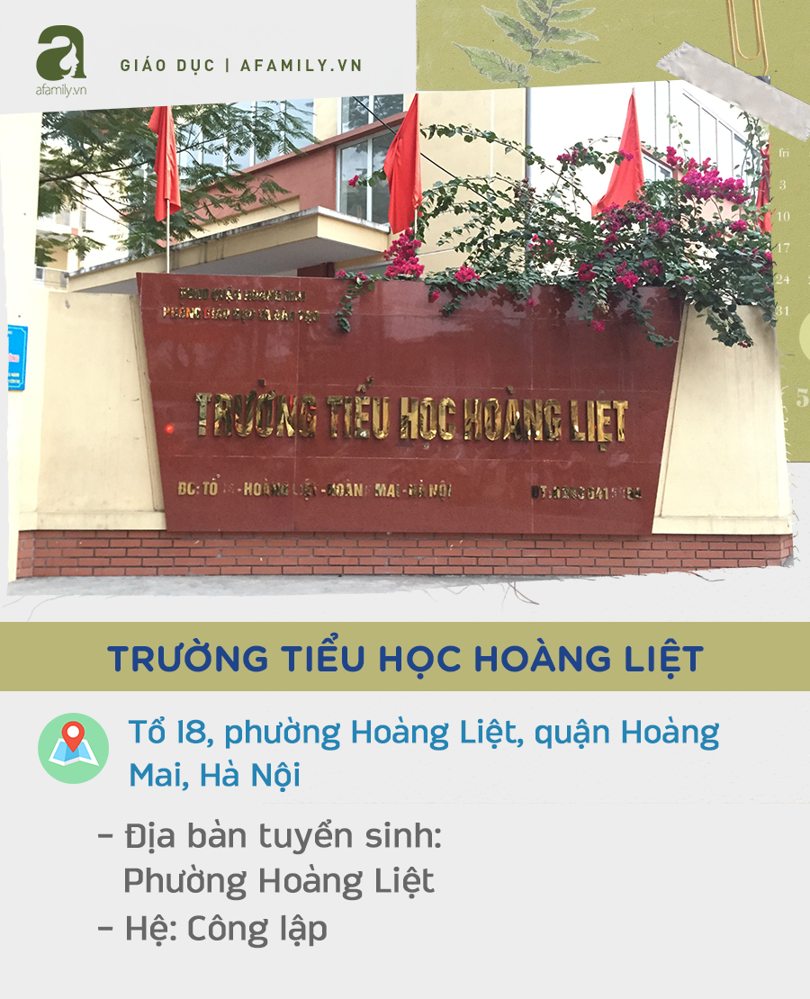 Danh sách các trường tiểu học ở quận Hoàng Mai: - Ảnh 17.