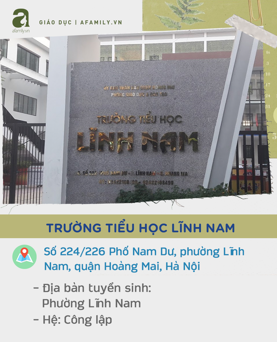 Danh sách các trường tiểu học ở quận Hoàng Mai: - Ảnh 3.