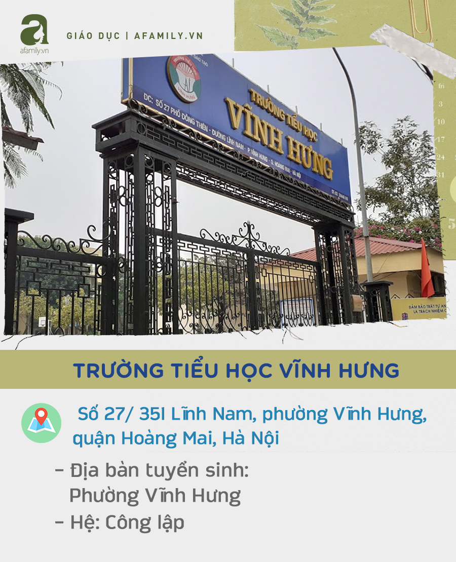 Danh sách các trường tiểu học ở quận Hoàng Mai: - Ảnh 4.