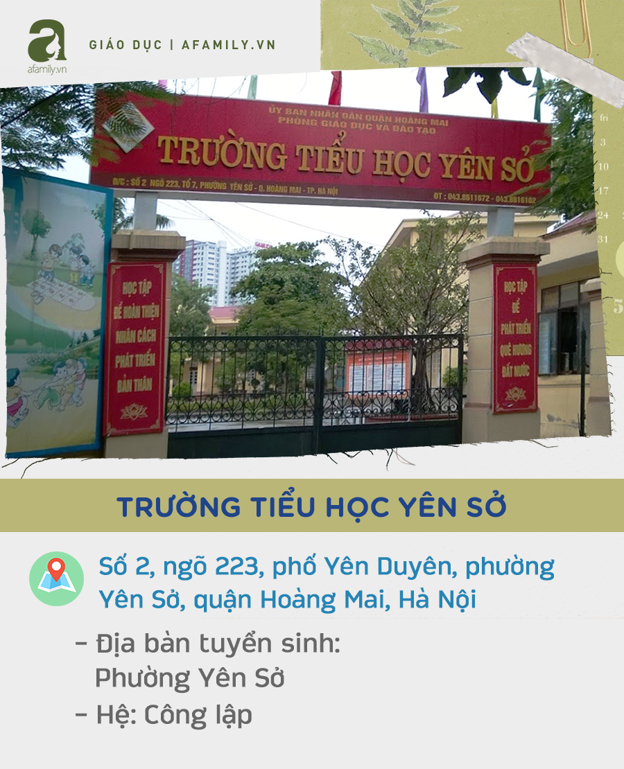 Danh sách các trường tiểu học ở quận Hoàng Mai: - Ảnh 5.