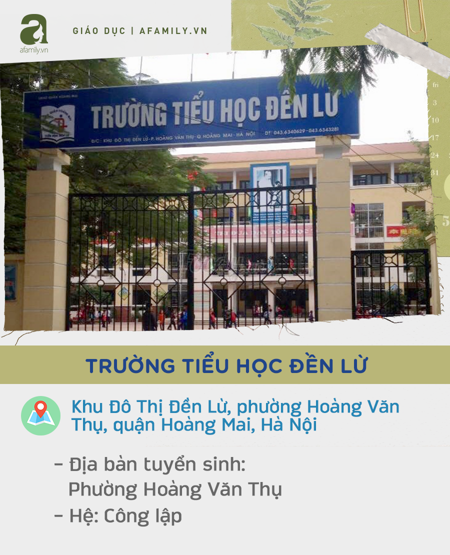 Danh sách các trường tiểu học ở quận Hoàng Mai: - Ảnh 8.