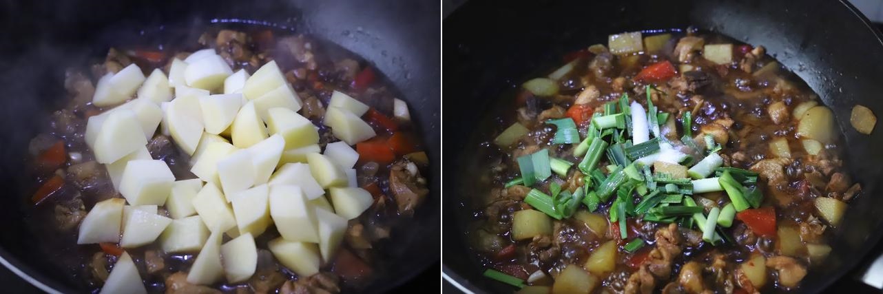 Trời lạnh thì nấu ngay thịt gà om khoai tây đậm đà ăn cơm là số 1! - Ảnh 4. Trời lạnh thì nấu ngay thịt gà om khoai tây đậm đà ăn cơm là số 1! - Ảnh 4.
