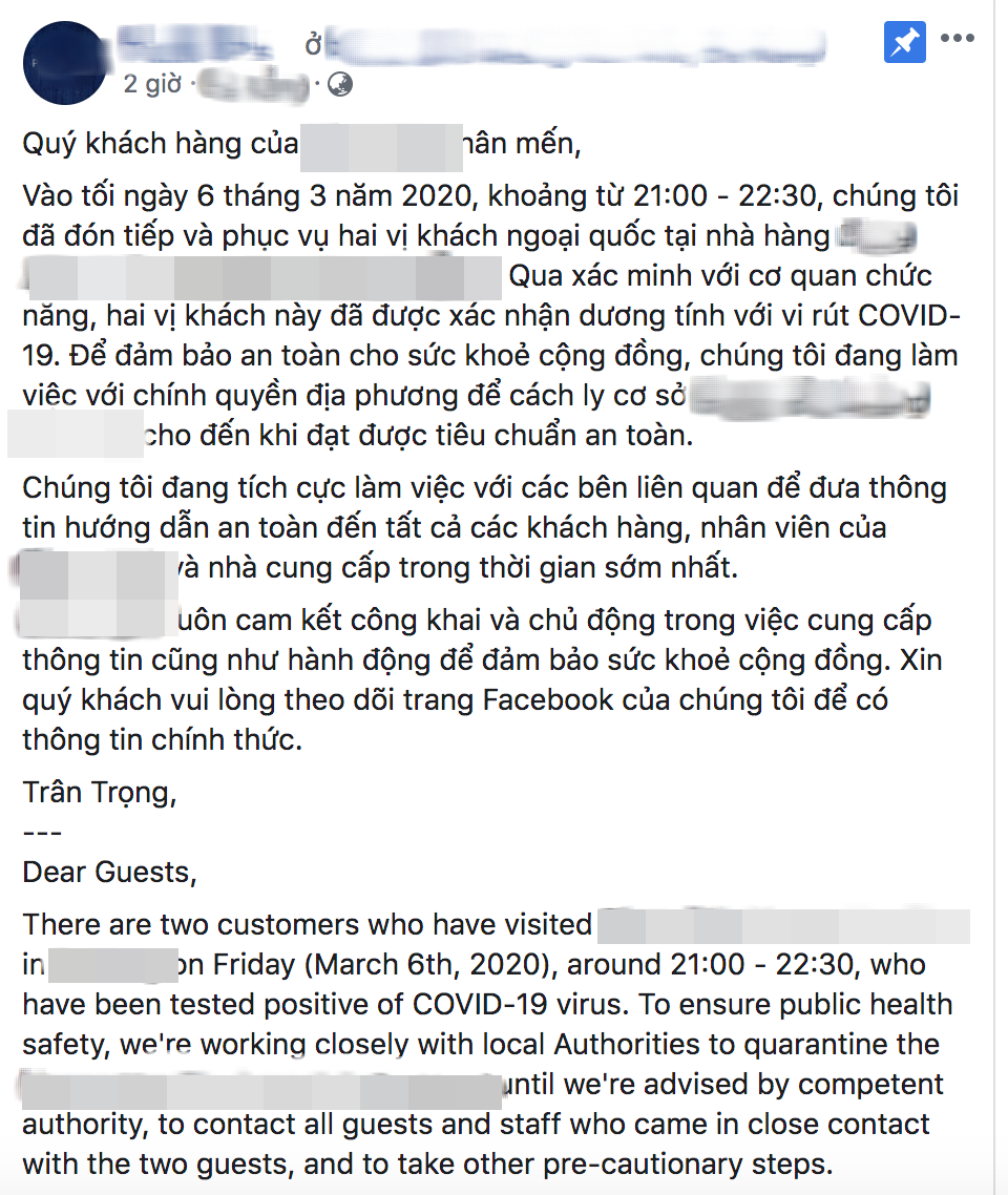 Một thương hiệu đồ ăn nhanh tại Việt Nam đăng tin về Covid-19 bằng tiếng Anh khiến cư dân mạng bức xúc - Ảnh 7.