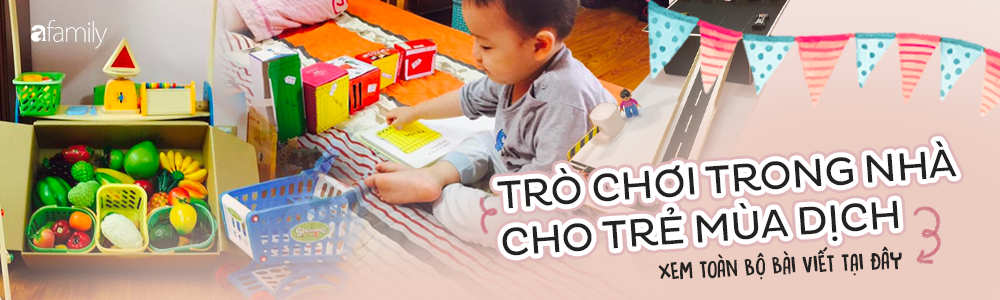 Mẹ trẻ tận dụng ngay đồ đạc trong nhà &quot;hô biến&quot; thành trò chơi cho 2 con sinh đôi nghỉ tránh dịch chơi thỏa thích - Ảnh 5.