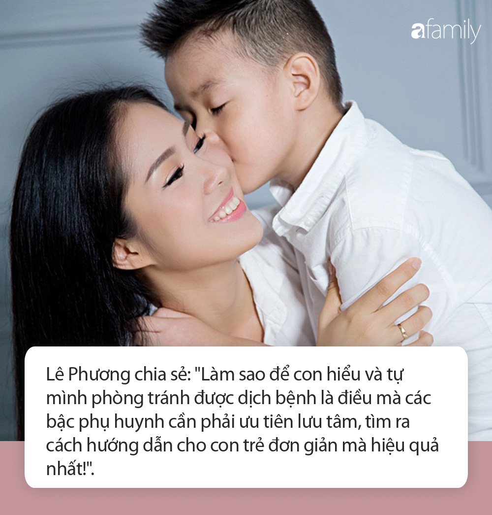 Được nghỉ học để tránh dịch, con trai Lê Phương hồn nhiên xin mẹ 1 việc khiến nữ diễn ngớ người, hốt hoảng bảo ban lại con - Ảnh 3.