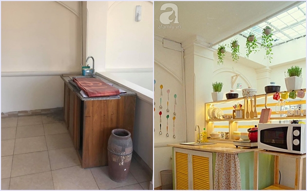 Hô biến 40m2 và một chiếc sân thượng thành căn penhouse vintage cực chill ngay phố cổ Hà Nội, ai cũng phải khen cô chủ quá sáng tạo - Ảnh 4.