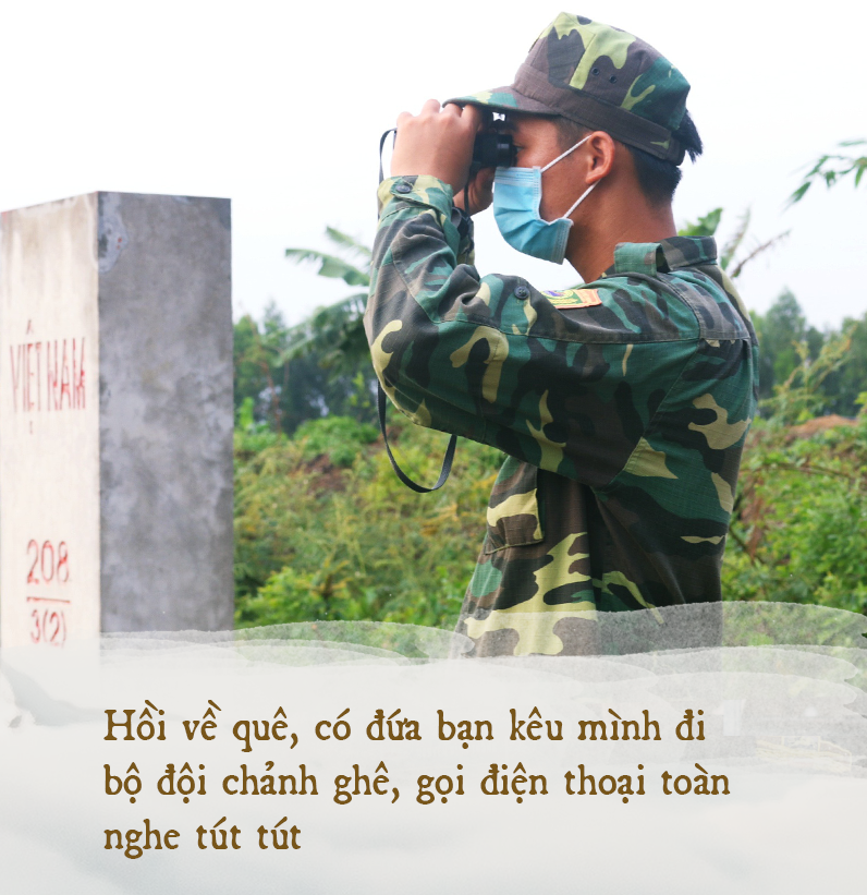 BIÊN CƯƠNG TÂY NAM: Đợi hết dịch, con sẽ về gửi lại trên bàn thờ bố chiếc khăn tang… - Ảnh 13. BIÊN CƯƠNG TÂY NAM: Đợi hết dịch, con sẽ về gửi lại trên bàn thờ bố chiếc khăn tang… - Ảnh 13.