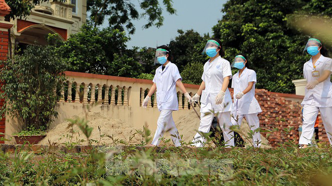 Cuộc sống trong thôn Hạ Lôi sau hơn mười ngày cấm cung vì COVID-19 - Ảnh 11. Cuộc sống trong thôn Hạ Lôi sau hơn mười ngày cấm cung vì COVID-19 - Ảnh 11.