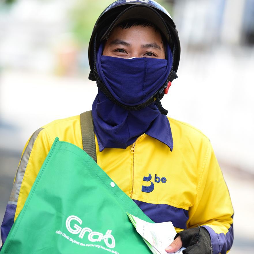 Hàng ngàn phần quà được Grab trao tặng các tài xế công nghệ trong mùa dịch - Ảnh 5.