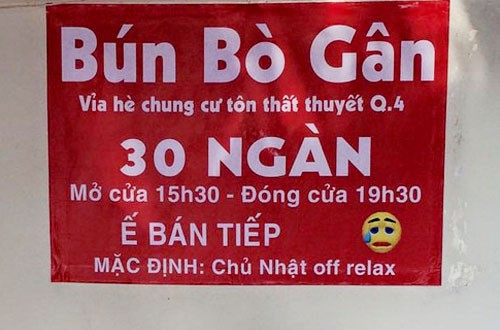 Dân mạng &quot;ngẩn ngơ&quot; vì tấm biển quảng cáo siêu đặc biệt, thực sự dễ &quot;gây lú&quot; - Ảnh 5.