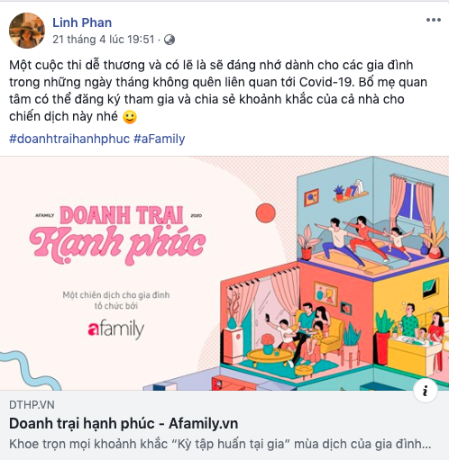 Gia đình sao Việt đang rần rần hưởng ứng chiến dịch “Doanh trại Hạnh Phúc": Từ nhà siêu mẫu Xuân Lan, nhà Cam Cam đến loạt nghệ sĩ quyết tâm cùng nhau chống dịch thành công - Ảnh 17. Gia đình sao Việt đang rần rần hưởng ứng chiến dịch “Doanh trại Hạnh Phúc": Từ nhà siêu mẫu Xuân Lan, nhà Cam Cam đến loạt nghệ sĩ quyết tâm cùng nhau chống dịch thành công - Ảnh 17.