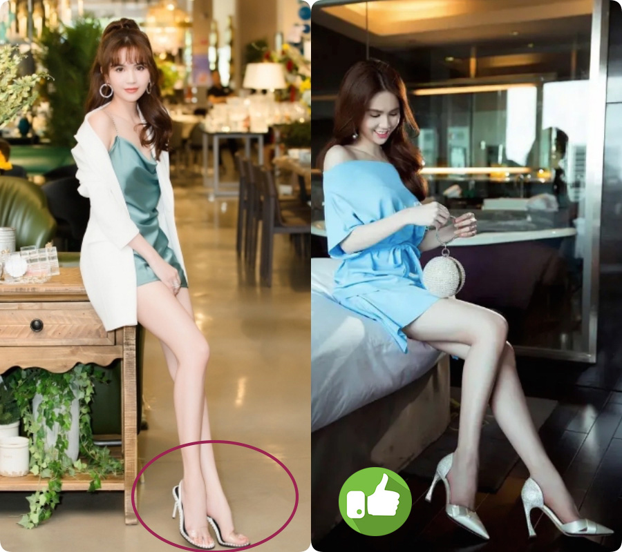 Ngọc Trinh tự nhận có bàn chân xấu điên đảo, nhưng dù dắt túi cả ngàn đôi giày hiệu vẫn không ít lần đi giày lộ hết chân thô - Ảnh 9. Ngọc Trinh tự nhận có bàn chân xấu điên đảo, nhưng dù dắt túi cả ngàn đôi giày hiệu vẫn không ít lần đi giày lộ hết chân thô - Ảnh 9.