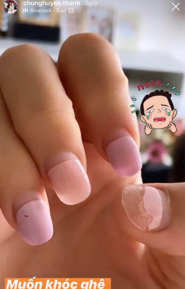 Làm nail ở nhà: Mai Ngọc bị “ám ảnh”, H’Hen Niê và Chúng Huyền Thanh để nail nham nhở  thấy thương - Ảnh 4.