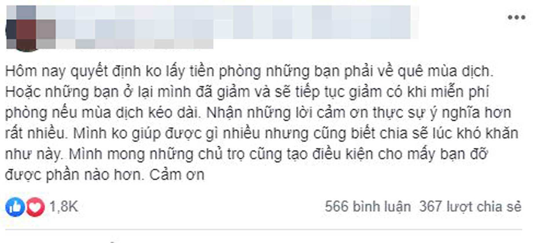 Bi hài chuyện thuê nhà mùa dịch: Nhiều nơi miễn giảm tiền trọ, có người bức xúc bị bắt đóng cả tiền điện nước dù không ở một ngày - Ảnh 1.