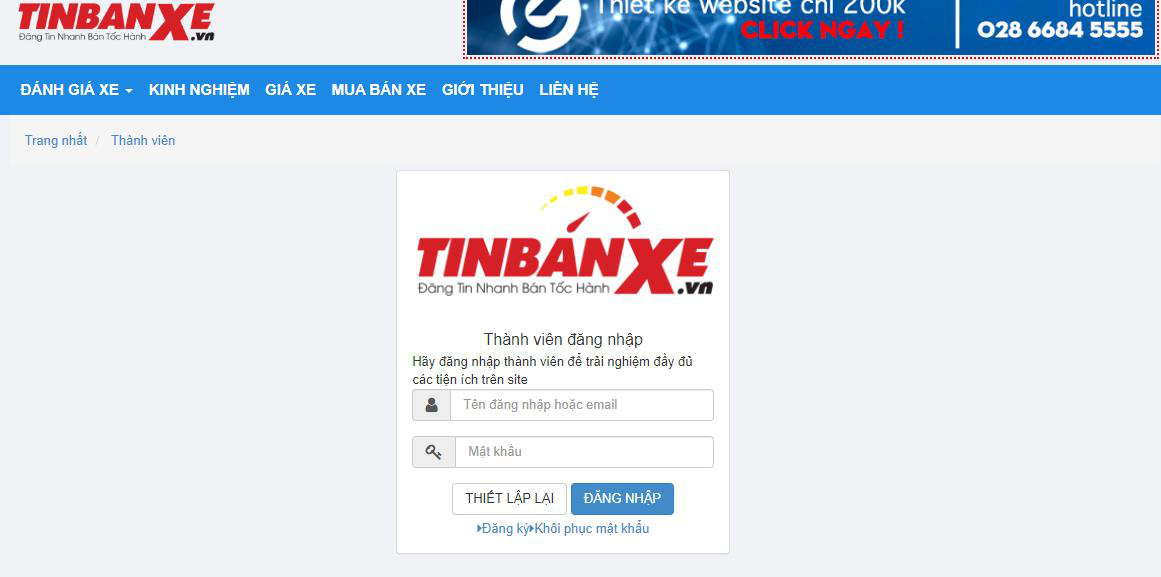 Đăng tin mua b&aacute;n xe si&ecirc;u nhanh tr&ecirc;n Tinbanxe.vn - Ảnh 1.