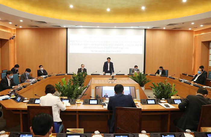 Chủ tịch HN: Đã có những ca nhiễm lây lan ngoài cộng đồng không xác định được F0 - Ảnh 1. Chủ tịch HN: Đã có những ca nhiễm lây lan ngoài cộng đồng không xác định được F0 - Ảnh 1.
