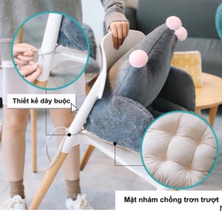 Chị em than trời vì ngồi làm việc ở nhà dễ mỏi lưng, có ngay 4 mẫu đệm lót ghế vừa êm vừa xinh &quot;cứu cánh&quot; đây rồi! - Ảnh 3.