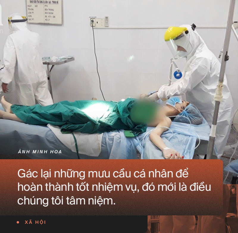 Bác sĩ ở tuyến đầu chống Covid-19 tại BV Nhiệt đới Trung ương: Không sợ hiểm nguy và tinh thần thép để gạt “chạnh lòng” chiến đấu với dịch bệnh - Ảnh 3.