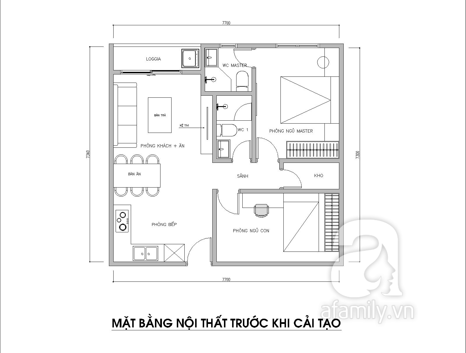 Kiến trúc sư tư vấn thiết kế cho phòng ngủ căn hộ 54m² với chi phí 15 triệu - Ảnh 2.