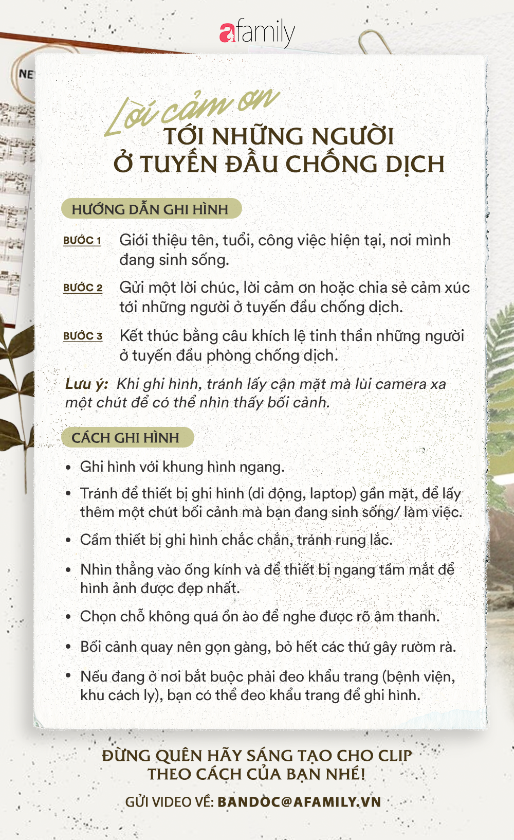 Dành tặng lực lượng tiền tuyến cuộc chiến chống COVID-19, chúng tôi xin cảm ơn tất cả mọi người! - Ảnh 3.