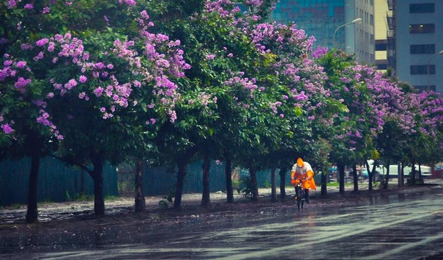 Không khí lạnh yếu giữa những ngày nắng nóng tháng 5 giúp &quot;chảo lửa&quot; miền Bắc hạ nhiệt sau những ngày nắng kinh hoàng - Ảnh 1.