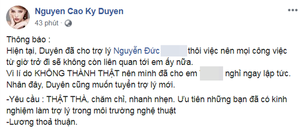 1001 &quot;drama&quot; bắt nguồn từ trợ lý của sao Vbiz: Hoàng Thùy thổi bùng tranh cãi, Kỳ Duyên tức đến nỗi phải lên tiếng &quot;dằn mặt&quot;? - Ảnh 5.