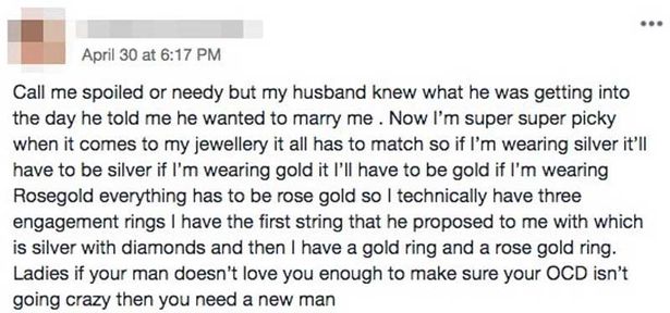Cô gái khoe được chồng sắp cưới tặng tới 3 chiếc nhẫn đính hôn, nghe giải thích xong cư dân mạng đồng loạt xỉa xói không thương tiếc - Ảnh 2.
