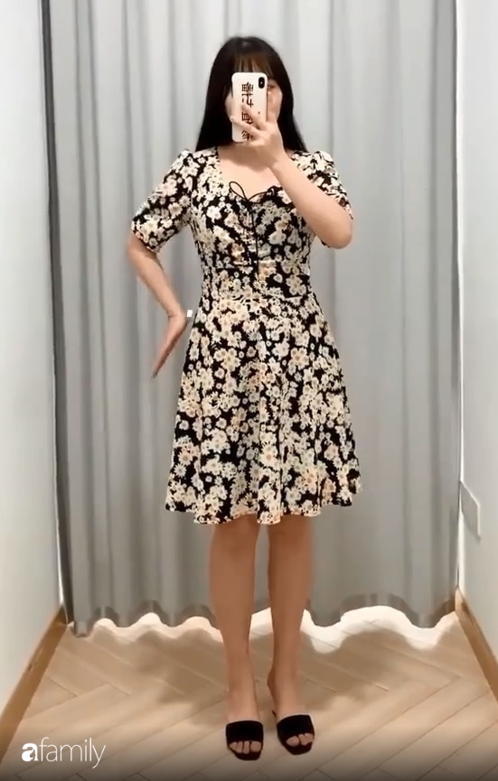 Bắp tay to lại còn chẳng có eo, cô nàng này nhìn vẫn nuột nà nhờ chọn đúng dáng váy - Ảnh 4. Bắp tay to lại còn chẳng có eo, cô nàng này nhìn vẫn nuột nà nhờ chọn đúng dáng váy - Ảnh 4.