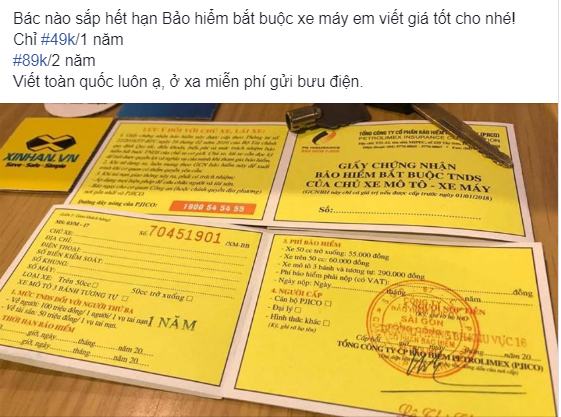 Nhân tổng kiểm soát phương tiện giao thông đường bộ 1 tháng, nhiều chị em nhanh chân đi bán bảo hiểm xe máy online - Ảnh 5.