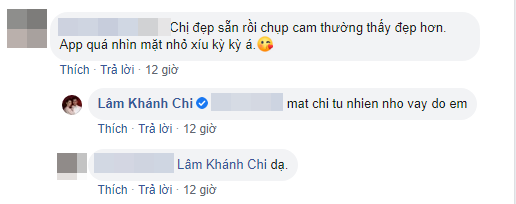 Bị góp ý lạm dụng phần mềm chụp ảnh &quot;sống ảo&quot;, Lâm Khánh Chi khẳng định &quot;mặt chị tự nhiên&quot; nhưng nhìn vẫn thấy sai sai - Ảnh 4.