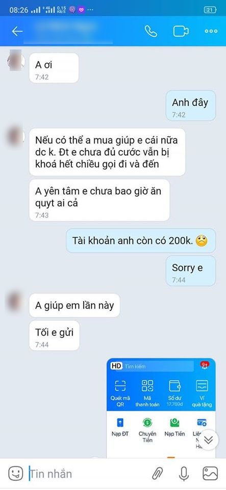 Chàng trai tốt bụng bị cô gái &quot;đào mỏ&quot; liên tiếp 3 lần, dân mạng lắc đầu ngán ngẩm: &quot;Sáng mắt chưa?&quot; - Ảnh 2.