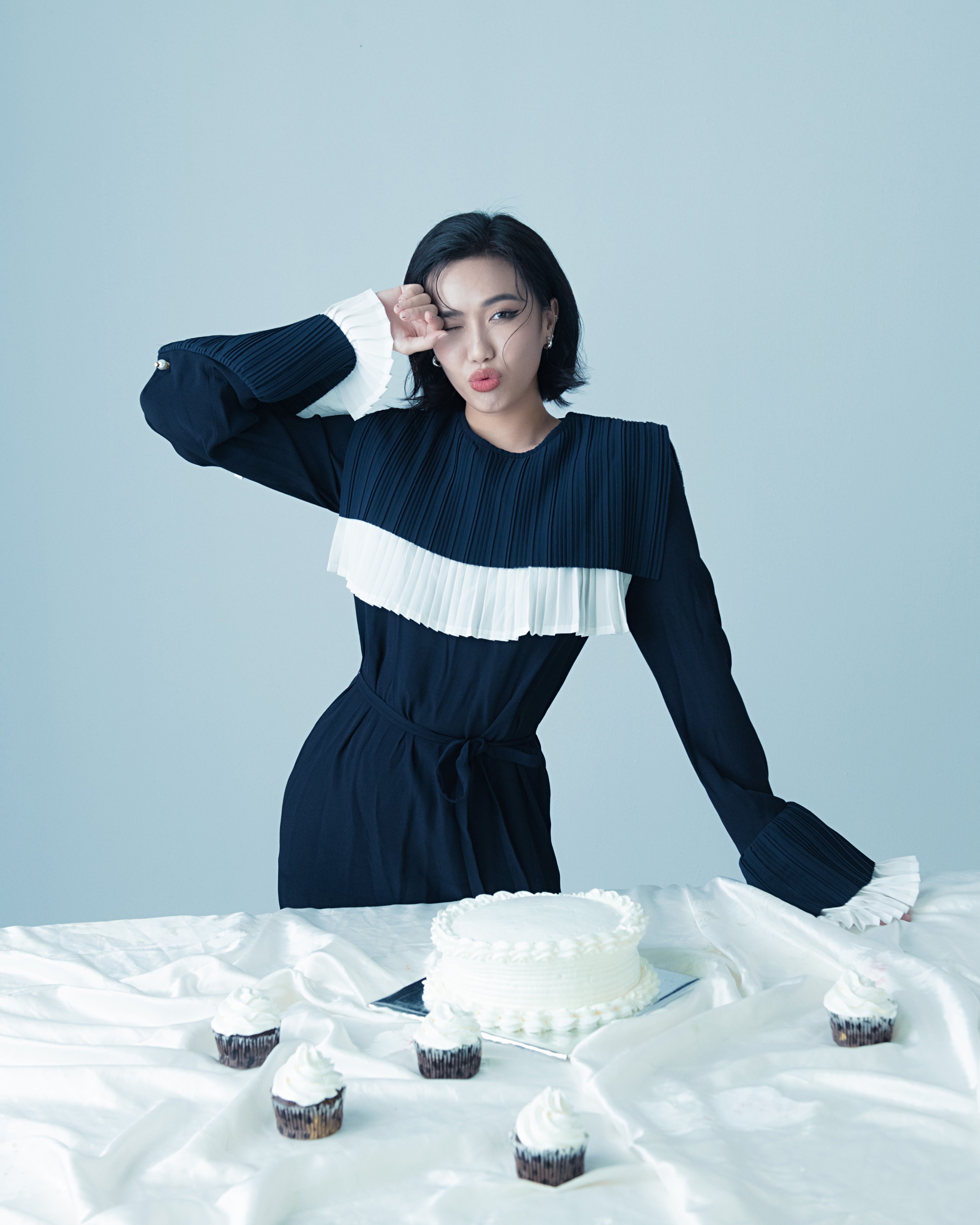 Mừng tuổi mới rực rỡ, Diệu Nhi t&aacute;o bạo khoe vai trần v&agrave; v&ograve;ng ngực căng đầy - Ảnh 7.