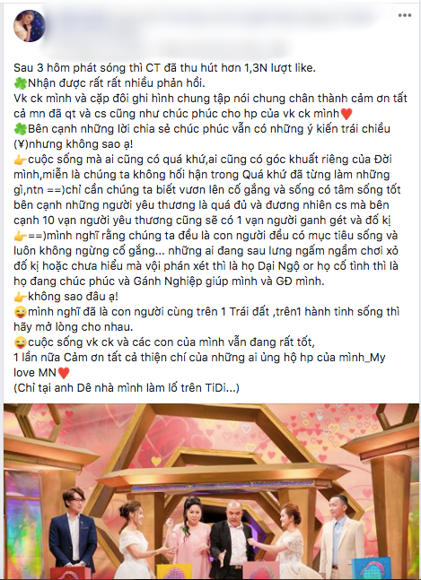 Cô vợ cưới bố nuôi chênh 20 tuổi gây bão &quot;Vợ chồng son&quot; lên tiếng đáp trả chỉ trích kể chuyện chăn gối khi ngủ cùng con  - Ảnh 6.