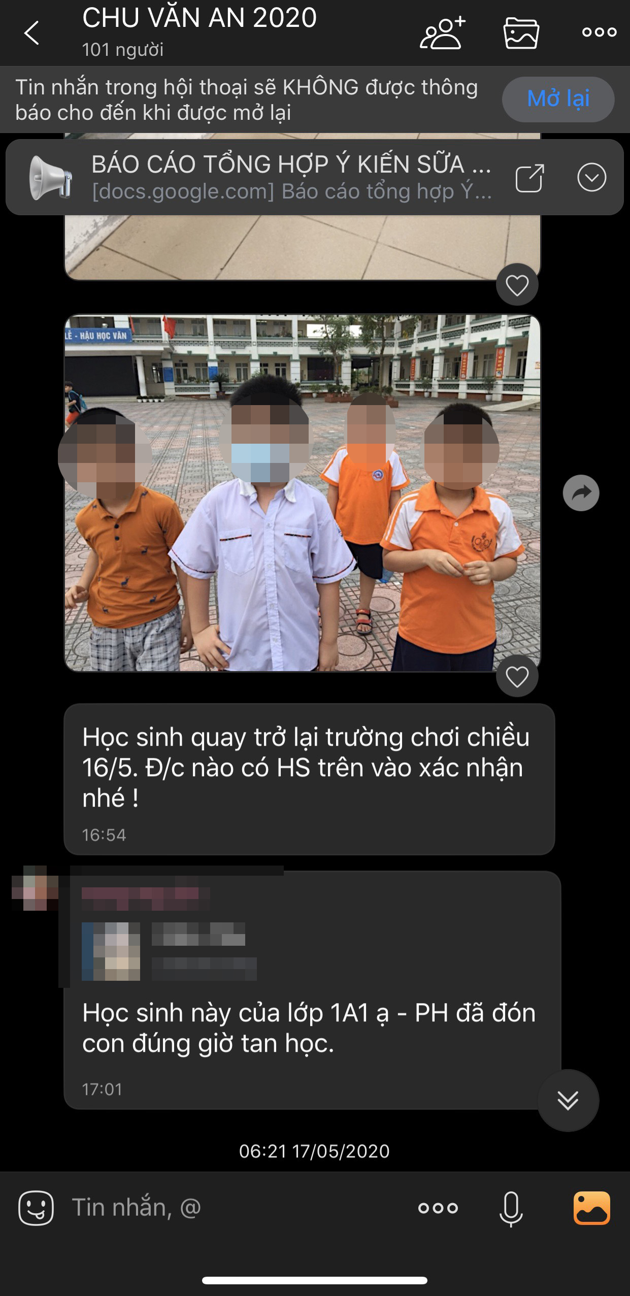 Phụ huynh ở Hà Nội phản ánh cô giáo 
