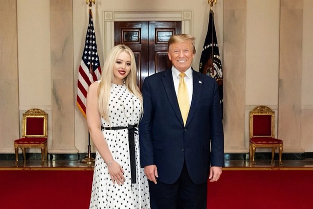 Bị nói lãng quên Tiffany Trump, không gửi lời chúc con gái tốt nghiệp đại học, Tổng thống Mỹ đã dập tắt tin đồn bằng hành động bất ngờ - Ảnh 2.