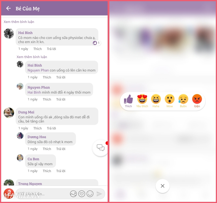Ứng dụng B&eacute; của Mẹ: Phi&ecirc;n bản Facebook, Zalo  của hội "bỉm sữa", kết hợp cẩm nang nu&ocirc;i dạy con từ A đến Z - Ảnh 5.