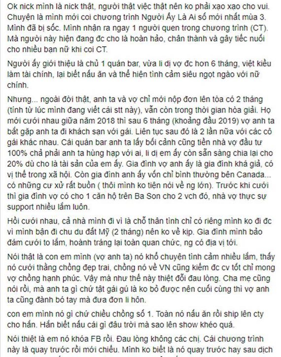 Chàng Việt kiều Canada từng gây tiếc nuối vì không được nữ chính &quot;Người ấy là ai?&quot; chọn bị tố nói dối, lợi dụng gia đình nhà vợ? - Ảnh 3.